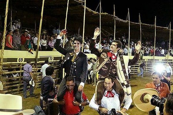 Avec trois oreilles à Eauze, Joselito Adame, ici dans les arènes mexicaines "La Patatera" est le triomphateur de ces trois jours de toros