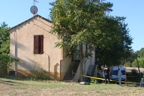 L'un des 2 braqueurs a été arrêté en août dans cette maison, à Mouans-Sartoux
