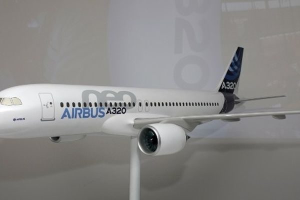 Maquette de l'A 320 NEO