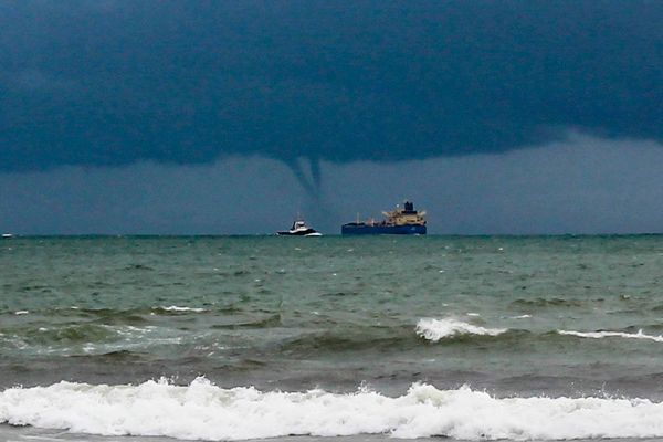 Dans le golfe de Fos-sur-Mer