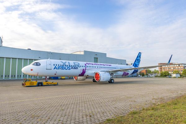 L'Airbus A321XLR réalise mercredi 15 juin son inaugural à Hambourg (Allemagne).