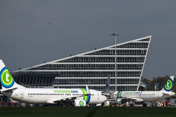 L'aéroport de Lille-Lesquin où des avions devant atterrir en Belgique ont été déroutés. 