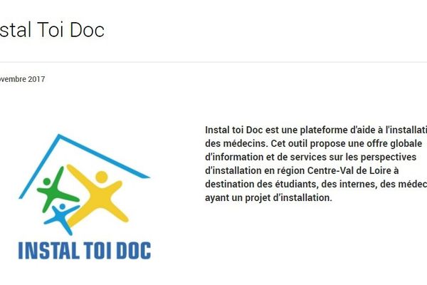 Instal Toi Doc, la plateforme qui veut lutter contre la désertification médicale. 