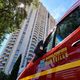 Vers 15H30, les marins-pompiers de Marseille sont arrivés sur place avec un gros dispositif, obligatoire devant ce type de bâtiment de 100 mètres de hauteur.