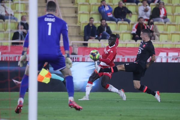 Les Lillois ont concédé le nul sur la pelouse du stade Louis-II face à Monaco, lors de la quatorzième journée de Ligue 1.