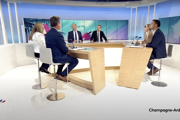 France 3 Champagne-Ardenne accueillait en plateau, mercredi 19 juin, plusieurs candidats aux élections législatives dans la Marne.