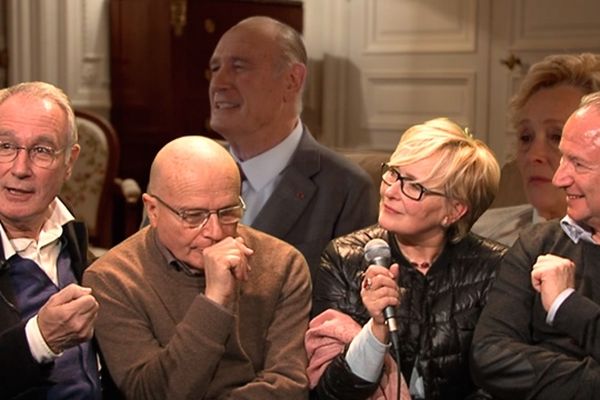 Bernard Lecoq, Bernard Stora, Martine Chevallier et Patrick Baoudé