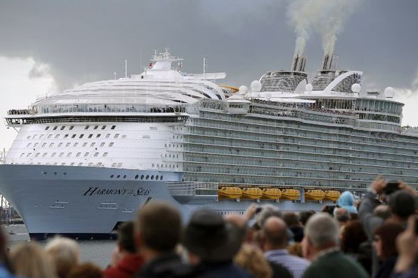 L'Harmony of the Seas à Southampton le 22 mai 2016