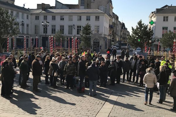 Nouvelle mobilisation des agents territoriaux à Châlons-en-Champagne (vendredi 23 février 2018)