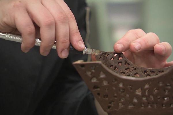 Une quinzaine de pièces en chocolat réalisées par les apprentis des 13 vents seront présentées ces 16 et 17 mars au salon Chocorrèze.