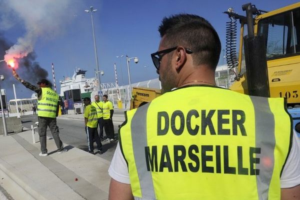 Port de Marseille, le 4 mai 2013