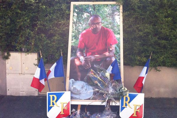 Boulevard Albéric Bernard à Marignane là où est mort Jacques Blondel.