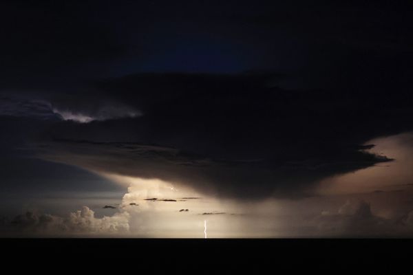 Le littoral languedocien n'a pas été épargné par les orages dans la nuit de vendredi 2 au samedi 3 septembre 2022.