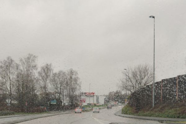 Quelques gouttes de pluie aujourd'hui