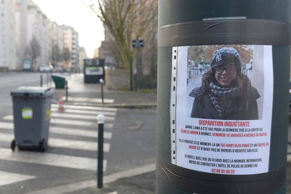 Disparition de Marie Lama le 16 janvier