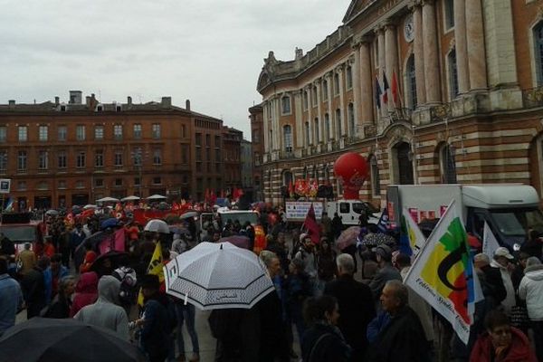 A Toulouse comme ailleurs, ni FO ni la CFDT ne se sont joints au défilés du 1er mai