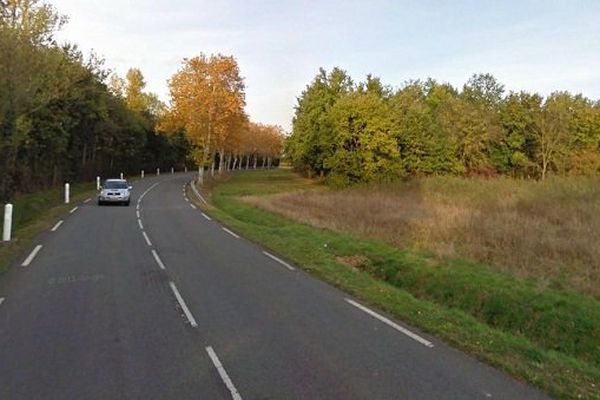 L'accident a eu lieu sur la route de Toulouse à Villemur