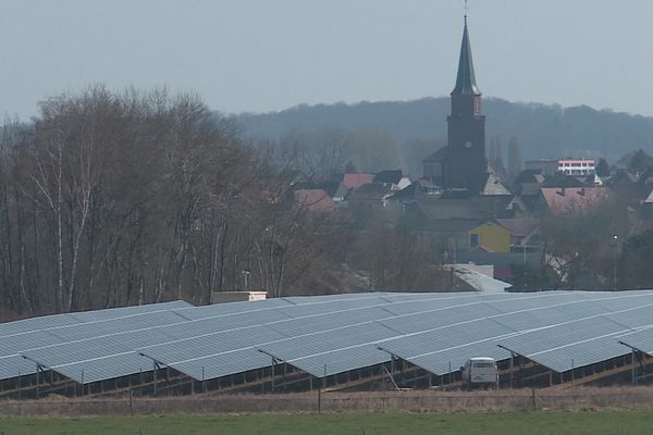 La centrale photovoltaïque de Retzwiller va produire 4,6 mégawatt d'électricité.