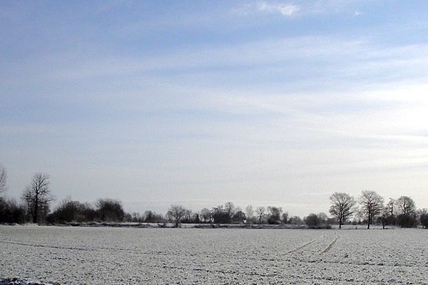 Météo France prévoit un cumul de 5 à 10 cm de neige pour ce JEUDI, dans le Sud de la Normandie.