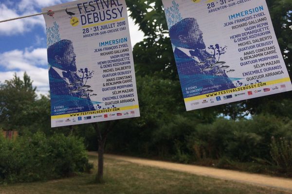 Affiche du festival Debussy