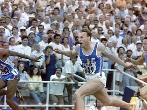 Le nouveau préfet de Lozère, Gilles Quénéhervé a déjà vécu plusieurs vies comme celle d'athlète de haut-niveau, comme ici en 1987.