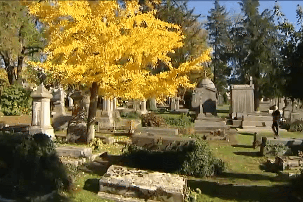 Le cimetière des Chaprais à Besançon 