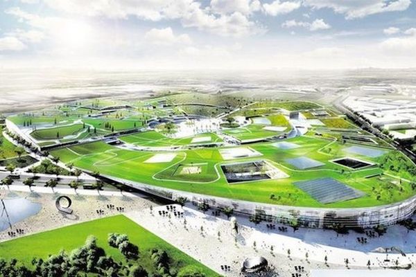 Le projet Europacity (image de synthèse)