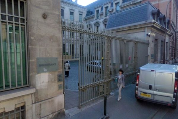 La Banque de France à Toulouse, rue Deville