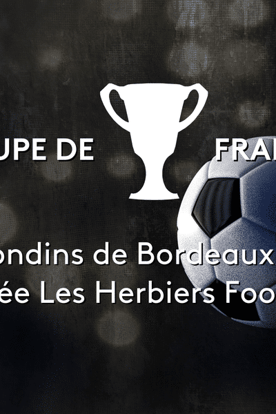 Le match entre ces deux équipes de National 2 se joue à huis clos. il est à suivre en direct sur .3Noa et sur France.TV en replay. Qui des Girondins ou des Vendéens des Herbiers va arracher le ticket pour le tour suivant de la coupe de France de football ?