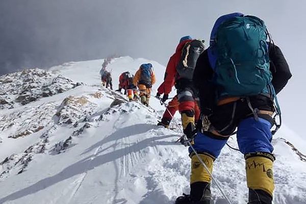 Le 16 mai en direction de l'Everest.