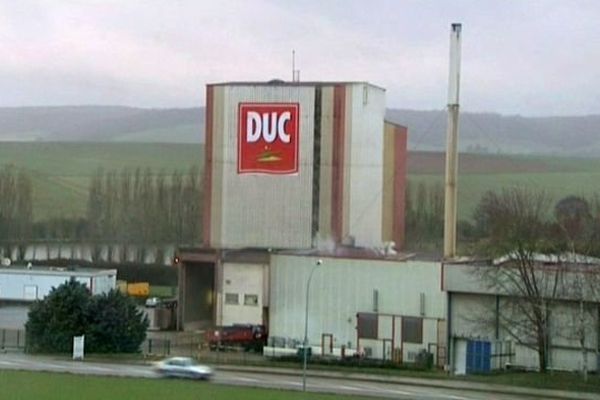 L'usine du volailler DUC à Chailley dans l'Yonne