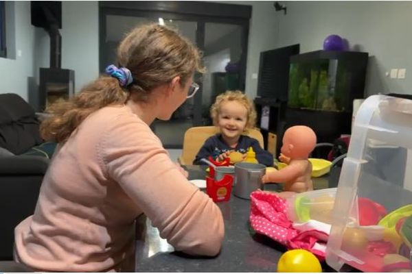 Porteuse d’amyotrophie spinale, la petite Rachel, sera l’un des visages du Téléthon dans les Hauts-de-France cette année