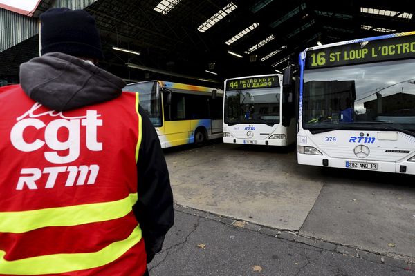 trafic perturbé dans les transports en commun.