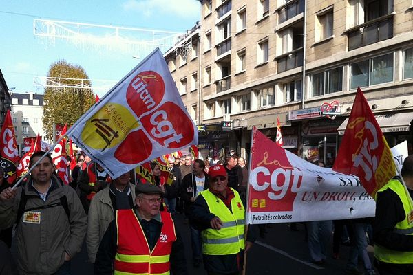 Manifestation contre l'austérité ce mercredi matin à Caen