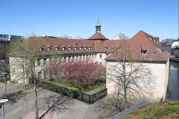 Le bâtiment de l'ENA Ecole nationale d'Administration à Strasbourg