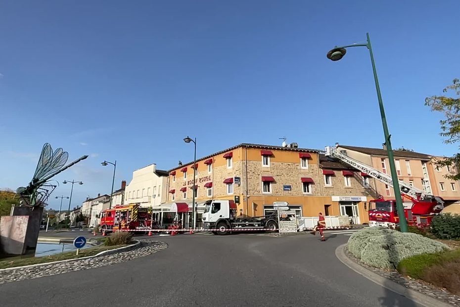 Incendie Dans Un Hôtel De Saint-Junien En Haute-Vienne