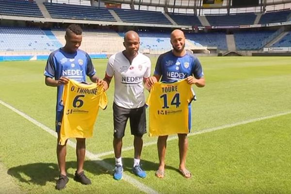 Thomas Touré et Youssenou Thioune ont été présentés au stade Bonnal le 29 juillet 2019.