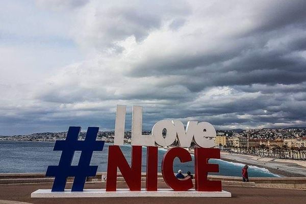 Le "#ILoveNice" sera de retour sur le quai Rauba Capeu à la mi-avril.