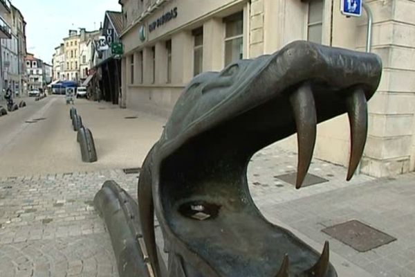 Le centre-ville de Niort (79)