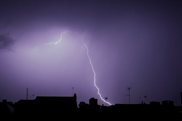 Les orages arrivent en Auvergne-Rhône-Alpes par l'Ouest de la région. Photo d'illustration.