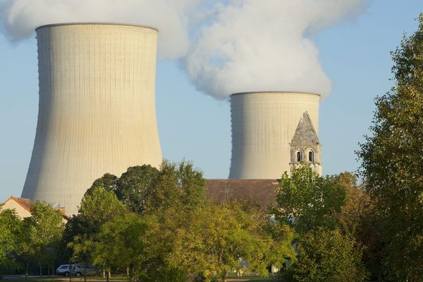 La centrale nucléaire de Civaux dans la Vienne.