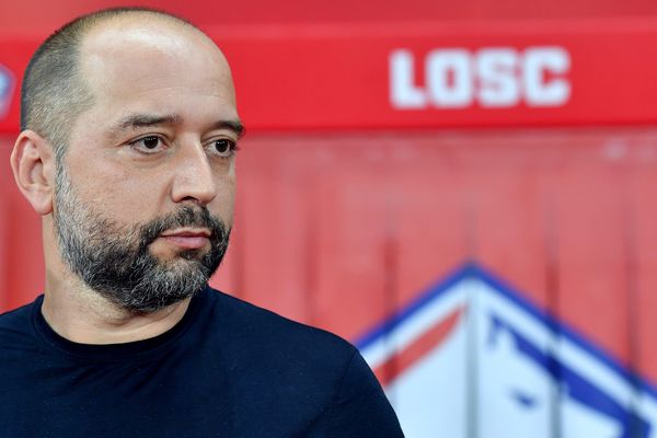 Gérard Lopez, président du LOSC, lors du "Fan Day".