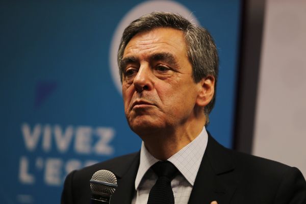 Déplacement de François Fillon à Troyes le 07/02/17