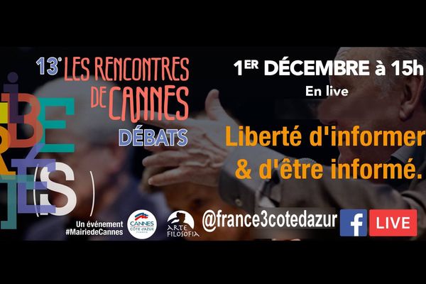 Table ronde 1 - Liberté d'informer et d'être informé - A suivre ne LIVE sur la page Facebook de France 3 Côte d'Azur