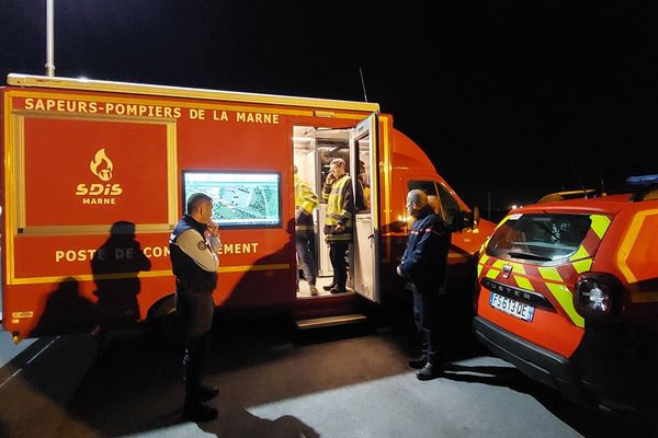 Un important dispositif de pompiers sur place à Sillery.