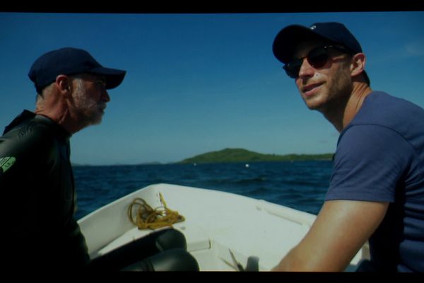 Extrait du documentaire de Clément Pourtal Co-réalisateur  ''The Blue Quest Palawan'' qui met en lumière le travail d'un marseillais, Frédéric Tardieu, installé aux Philippines pour la création d'aires marines protégées.