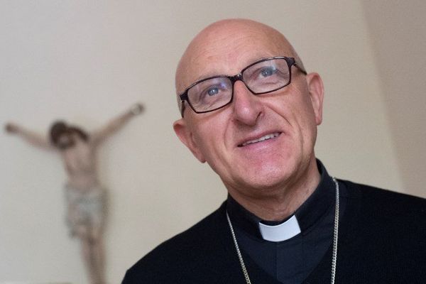 Mgr Dominique Rey, évêque du Var.