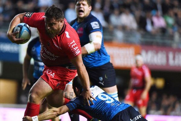 MHR/Toulon à l'Altrad stadium à Montpellier le 29 mai 2016