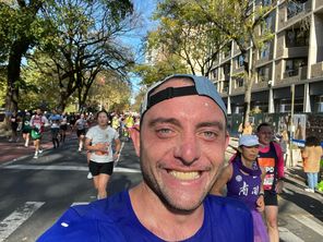 Bastien Caraccioli a participé au marathon de New York le 3 novembre dernier.