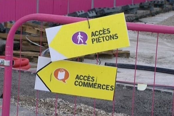 Les travaux ont fait perdre une bonne partie de leur chiffre d'affaires à certains commerçants